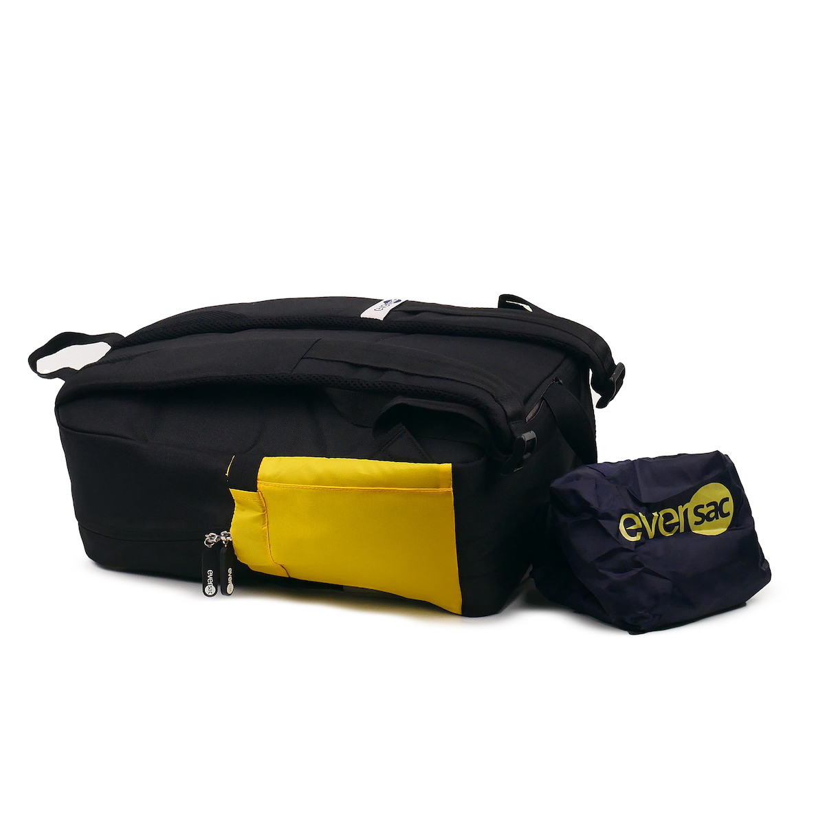 EVERSAC BACKPACK JUNIO DELTA BLACK GREY YELLOW