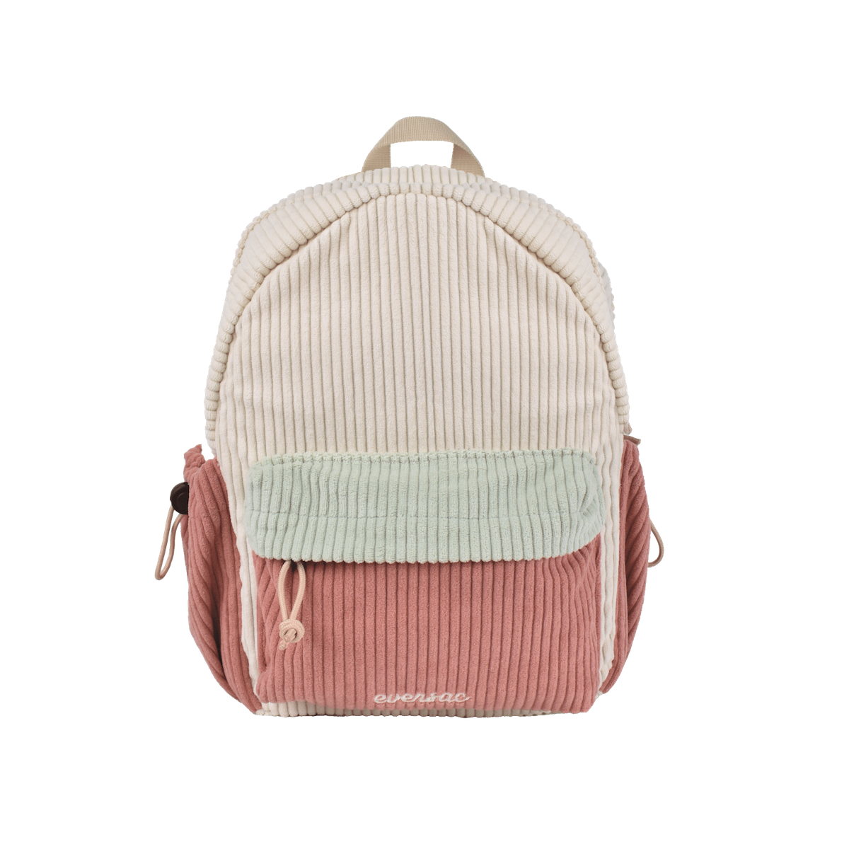 EVERSAC BACKPACK ZIG BEIGE PINK