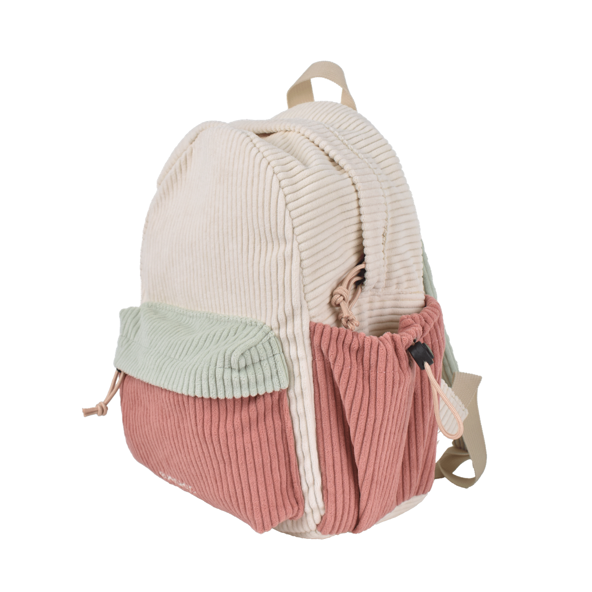 EVERSAC BACKPACK ZIG BEIGE PINK