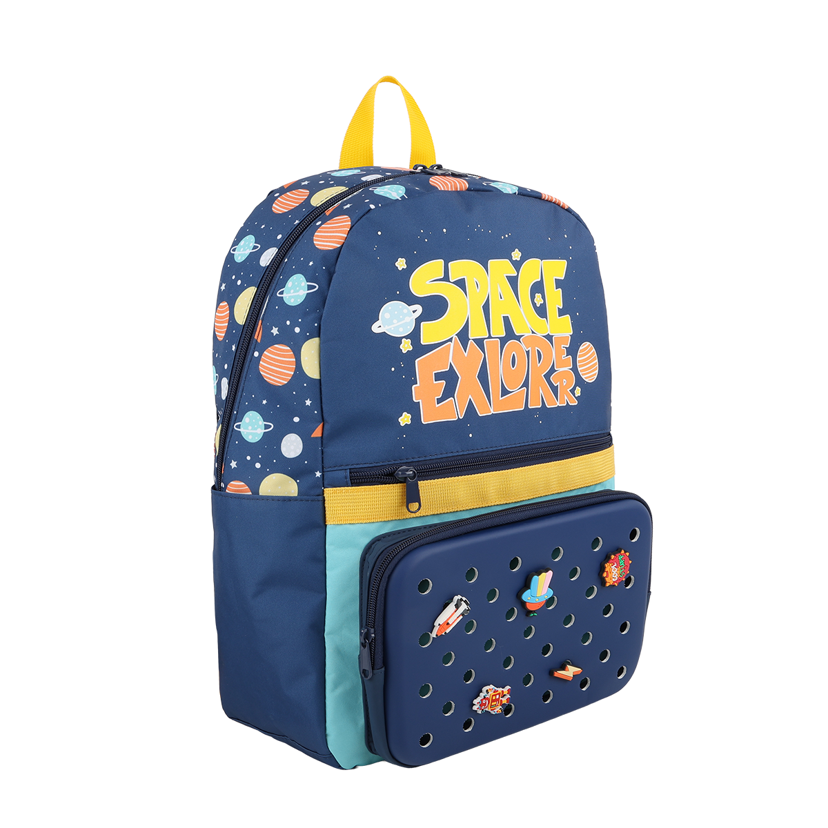 EVERSAC BACKPACK BLUE SPACE EXPLORER WITH CHARM