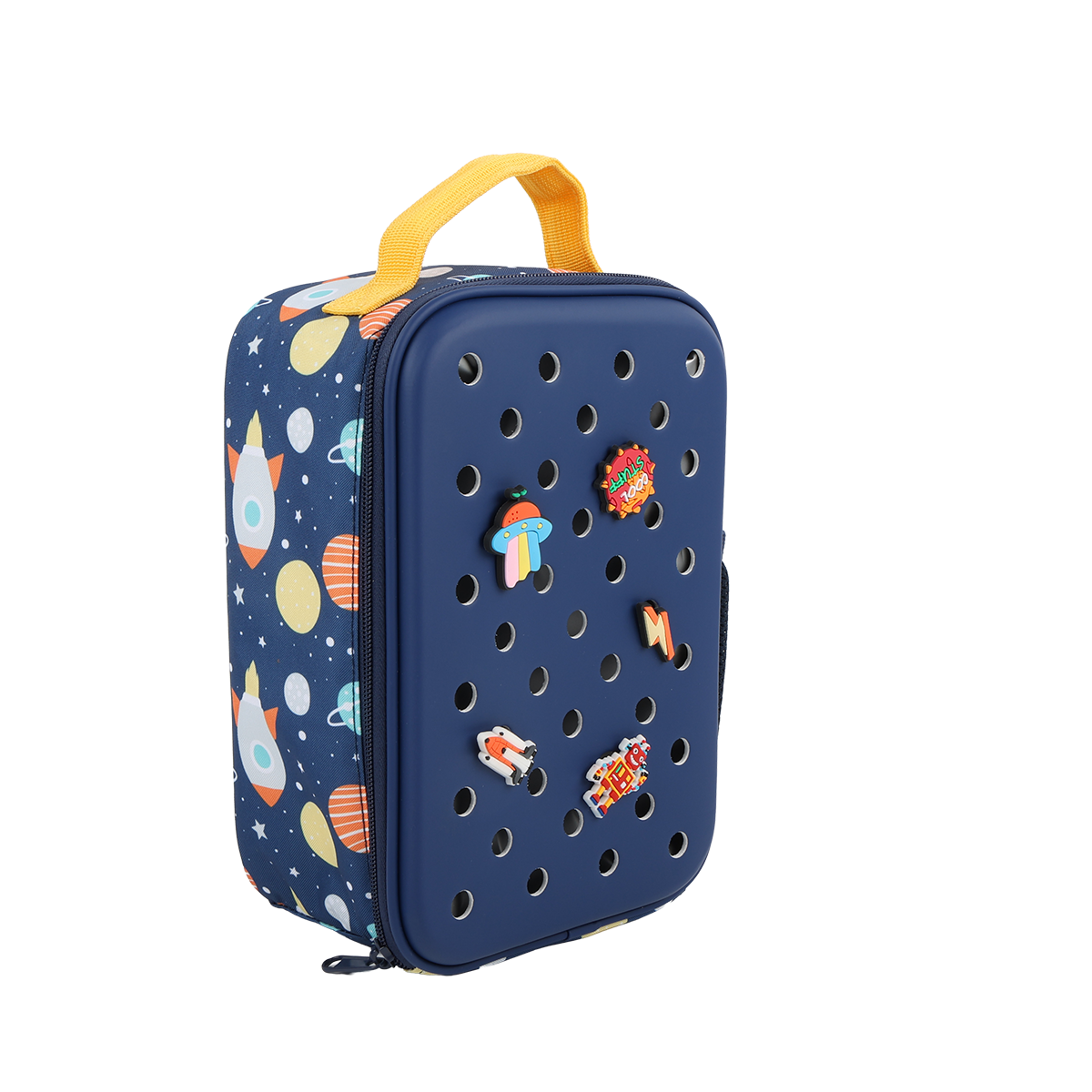 EVERSAC LUNCH BAG BLUE SPACE EXPLORER WITH CHARM