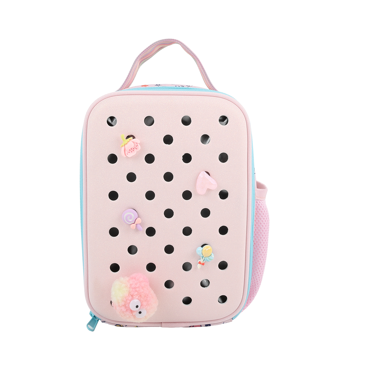 EVERSAC LUNCH BAG PINK UNICORN WITH CHARM
