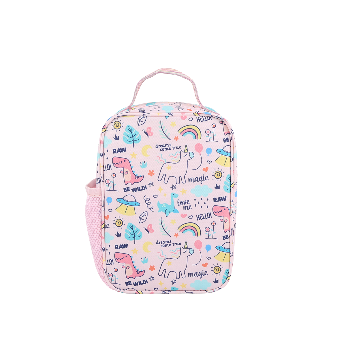 EVERSAC LUNCH BAG PINK UNICORN WITH CHARM