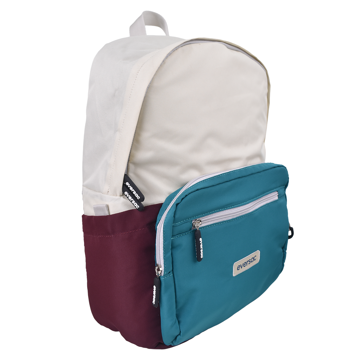 EVERSAC BACKPACK JUNIO RETRO  KHAKI TOSCA JADE