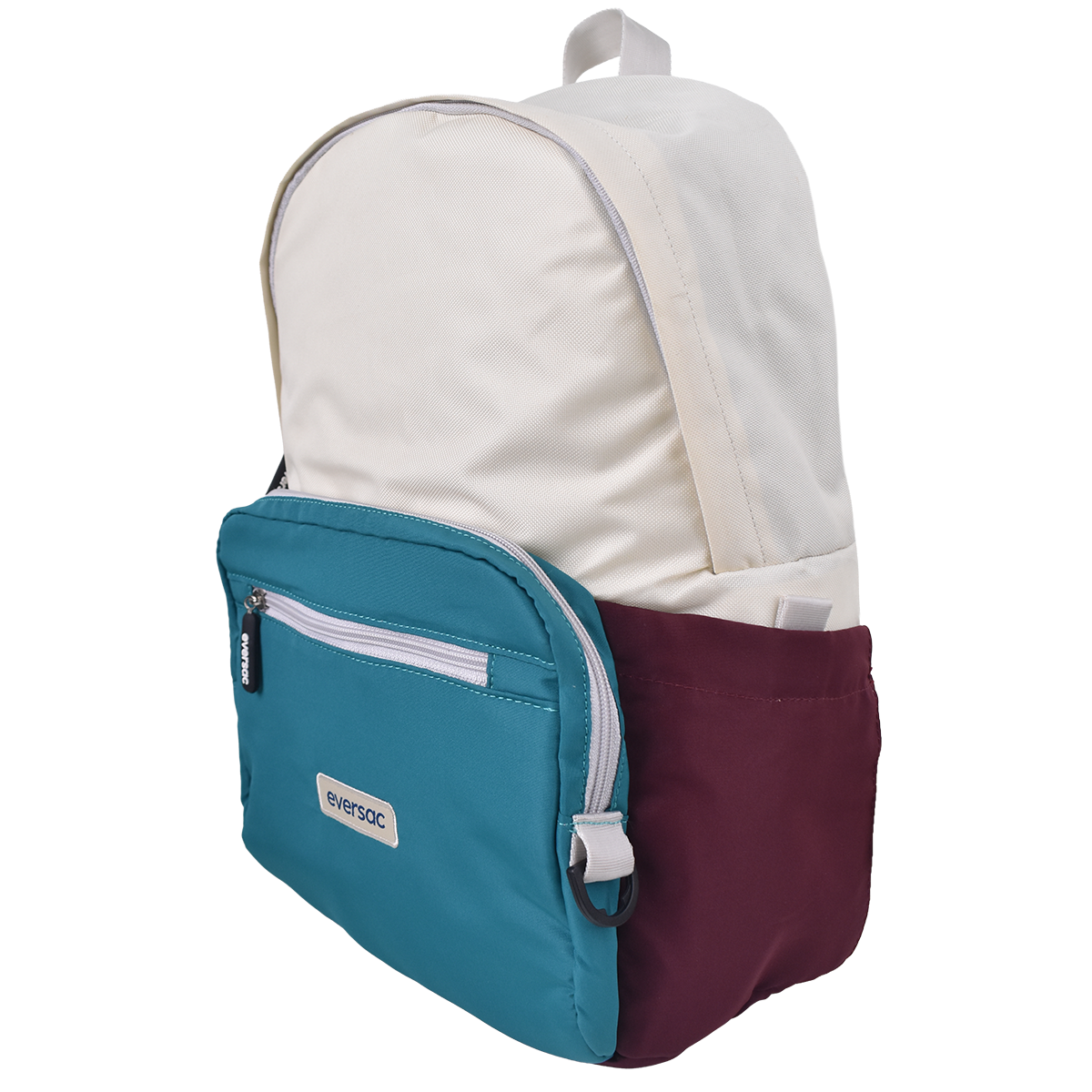 EVERSAC BACKPACK JUNIO RETRO  KHAKI TOSCA JADE