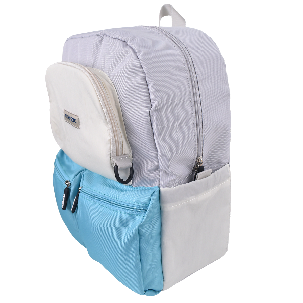 EVERSAC BACKPACK JUNIO VERSA GREY MINT IVORY