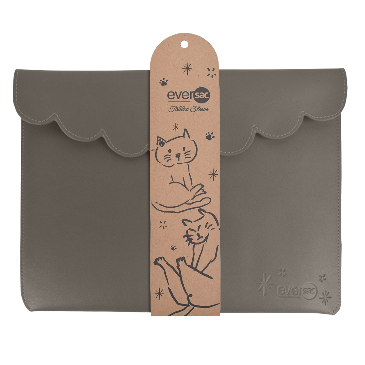 EVERSAC TABLET SLEEVE LADIES DARK BROWN