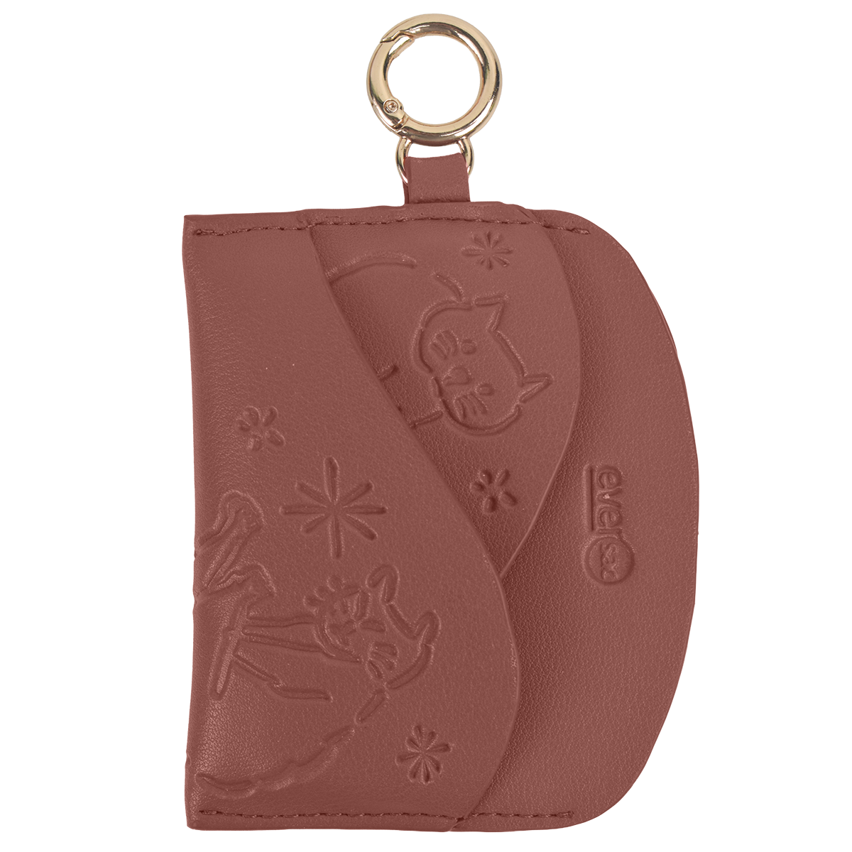 EVERSAC CARD HOLDER LADIES BROWN
