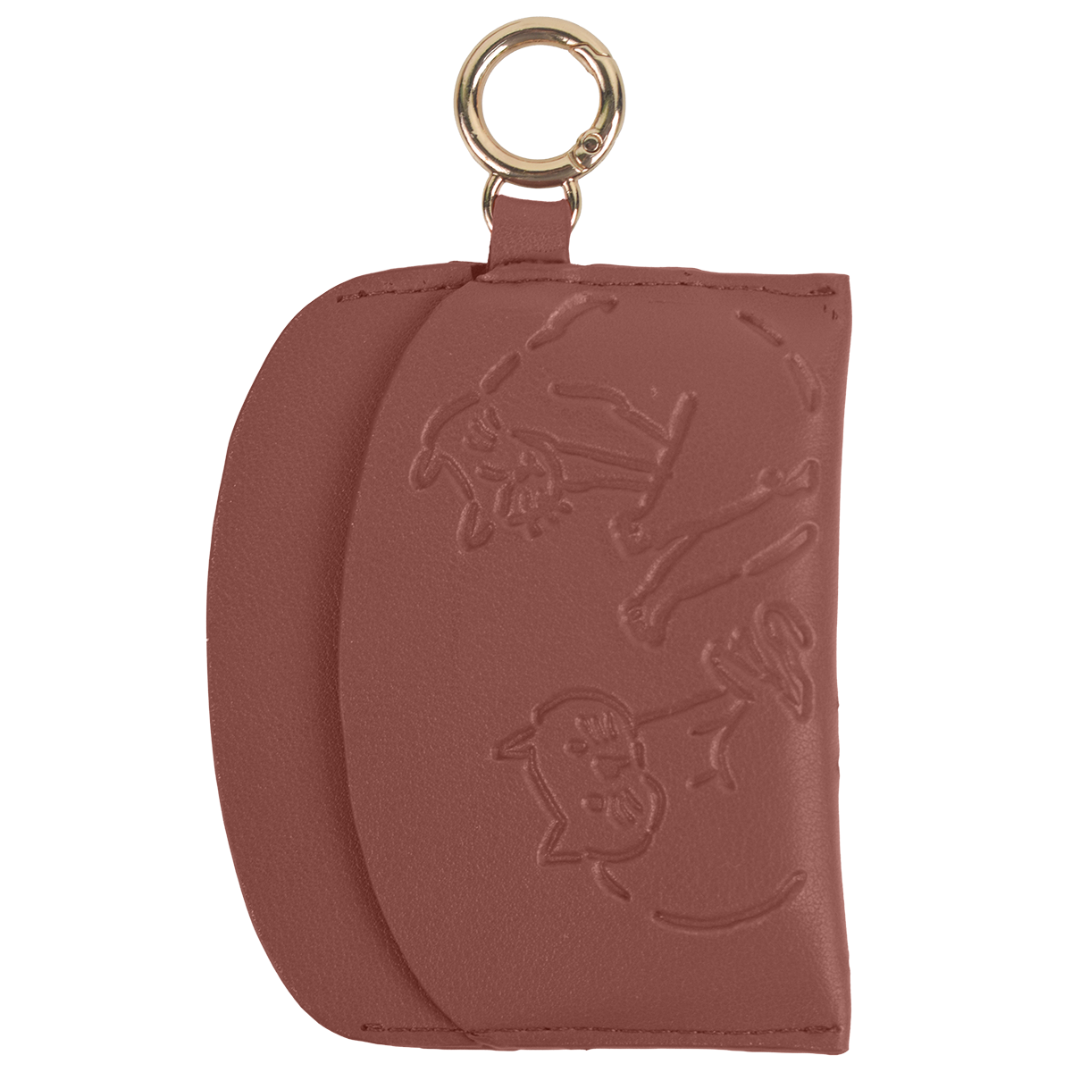 EVERSAC CARD HOLDER LADIES BROWN